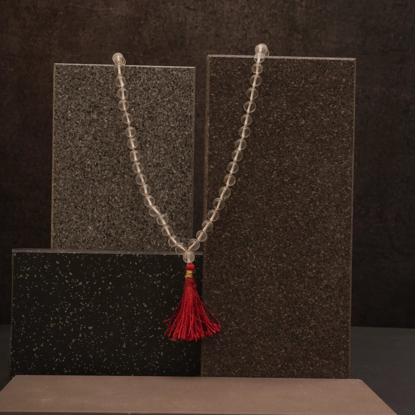 Sphatik / crystal Mala