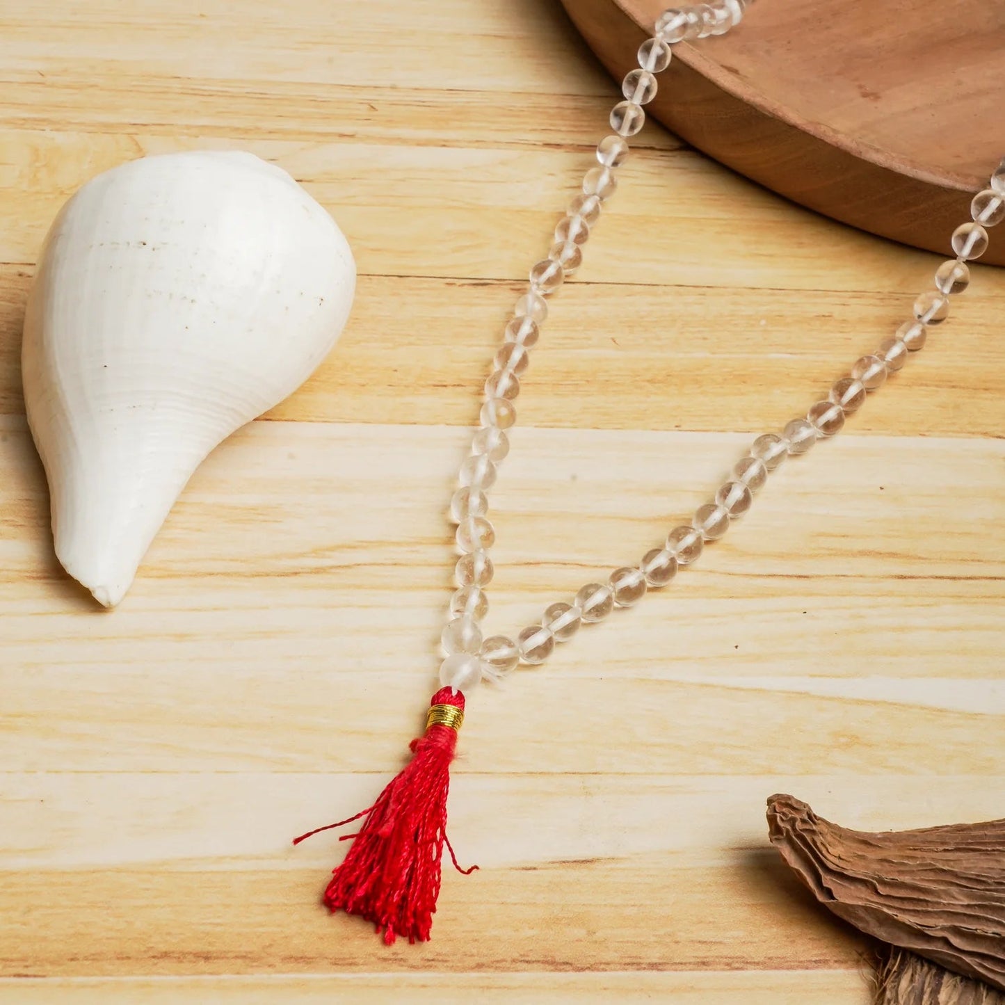 Sphatik / crystal Mala