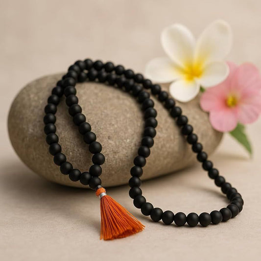 Premium Original Karungali Malai - Natural Black Ebony Wood